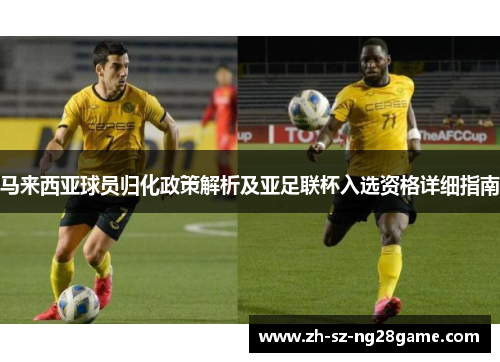 马来西亚球员归化政策解析及亚足联杯入选资格详细指南